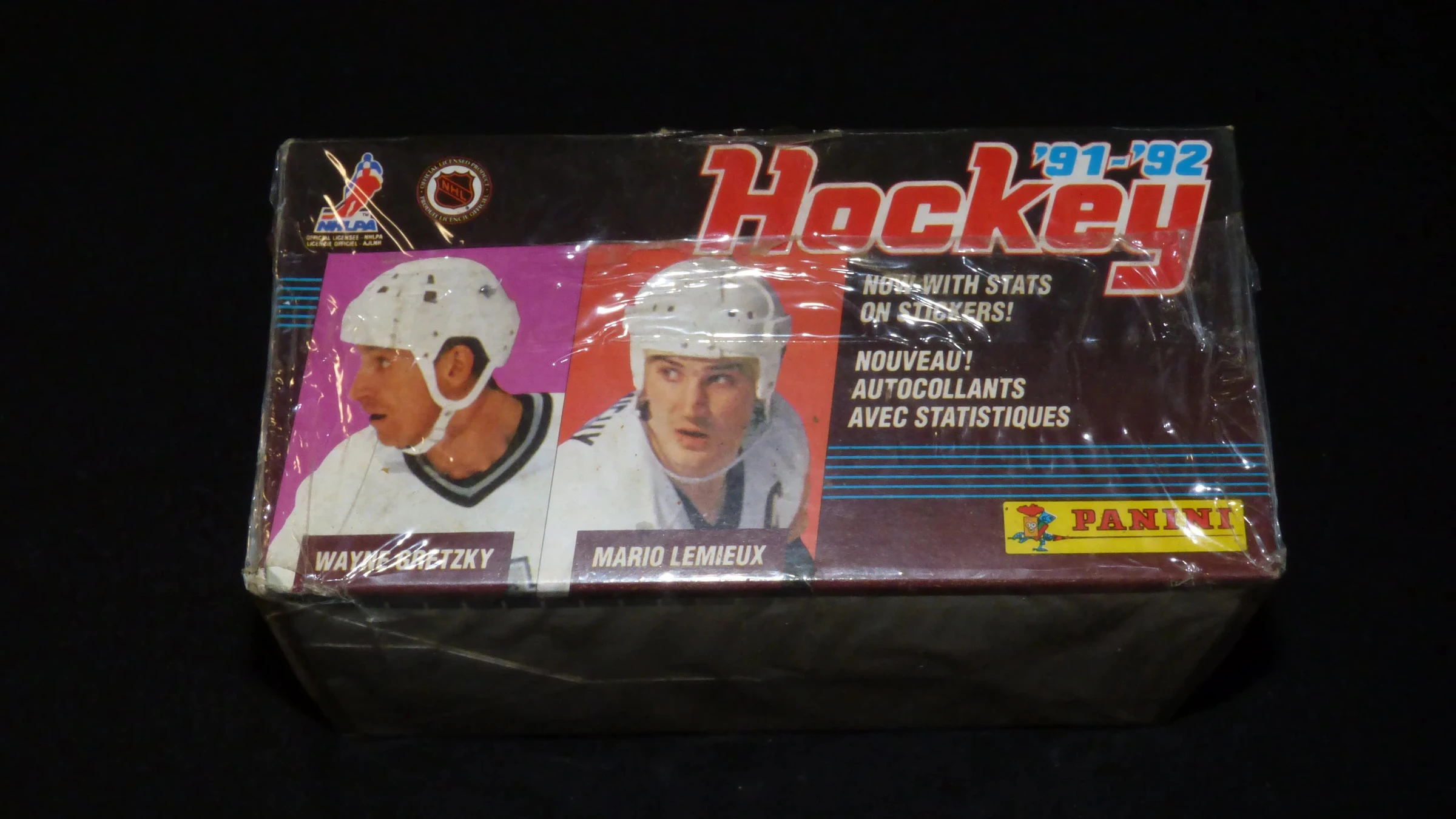 1991-92 Panini Hockey. Boîte scellée. 100 paquets. – photo 3